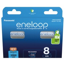 Акумулятори Panasonic Eneloop AA 2000 mAh, 8 шт./уп. (BK-3MCDE/8BE)
