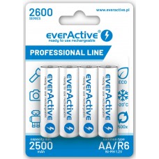 Акумулятори EverActive Professional Line AA 2600 Series, 4 шт./уп.