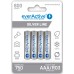 Акумулятори EverActive Silver Line AAA 800 Series, 4 шт./уп.