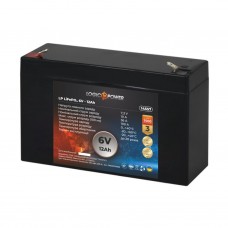 Акумулятор LogicPower LiFePO4 6V - 12 Ah