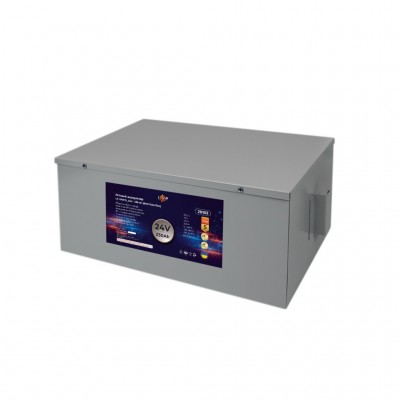 Акумулятор LogicPower LiFePO4 24V (25,6V) - 230 Ah (5888Wh) (BMS 150A/75A) метал