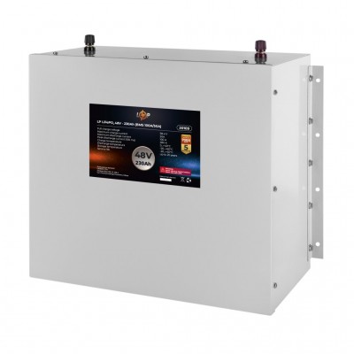 Акумулятор LogicPower LiFePO4 48V (51,2V) - 230 Ah (11776Wh) (BMS 100A/50A) метал