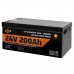 Акумулятор LogicPower LP LiFePO4 24V (25,6V) - 200 Ah (5120Wh) (Smart BMS 100А) з BT для ДБЖ