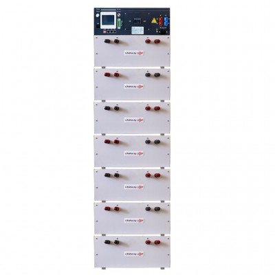 Високовольтний акумулятор LogicPower LP LiFePO4 HVM 358.4V - 52Ah (18636Wh) (BMS 125А) метал