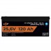 Акумулятор LP LiFePO4 25,6V - 120 Ah (3072Wh) (Smart BMS 100А) з BT для ДБЖ