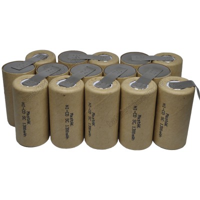Акумуляторна збірка 18V из MastAK SC 1300 mAh Ni-Cd
