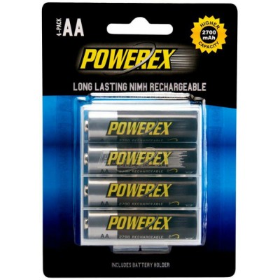Акумулятори Powerex AA 2700 mAh, 4 шт./уп.