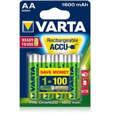Акумулятори Varta Rechargeable Accu AA 1600 mAh, 4 шт./уп. (56716101404)