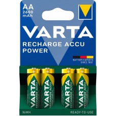 Акумулятор VARTA Recharge Accu Power AA 2600mAh RTU, 4 шт./уп.