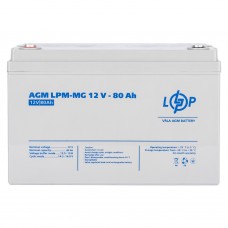 Акумулятор мультигелевий LogicPower LPM-MG 12V - 80 Ah