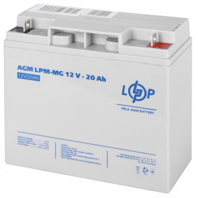 Акумулятор мультигелевий LogicPower LPM-MG 12V - 20 Ah