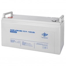 Акумулятор мультигелевий LogicPower LPM-MG 12V - 120 Ah
