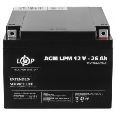 Акумулятор LogicPower AGM LPM 12V - 26 Ah