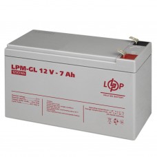 Акумулятор гелевий LogicPower LPM-GL 12V - 7 Ah