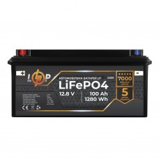 Акумулятор для автомобіля літієвий LP LiFePO4 (+ зліва) 12V - 230 Ah