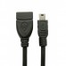 Extradigital кабель USB 2.0 AF – Mini USB Тип B 0,5м