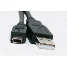 Extradigital кабель USB 2.0 AM – Mini USB Тип B 0,1м