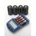 Зарядний пристрій Technoline BC-1000 + 4шт. AA 2600mAh
