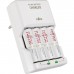 Зарядний пристрій Fujitsu + 4 шт. Fujitsu AA 1900 mAh, (FCT343-CEFX (CL))