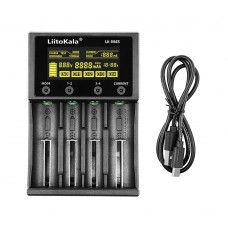 Зарядний пристрій Liitokala Lii-M4S для Li-ion/Ni-Mh, Power Bank, USB Type-C