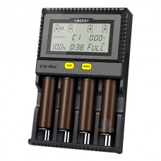 Зарядний пристрій MiBoxer C4-Plus для Li-ion/LiFePO4/Ni-Mh