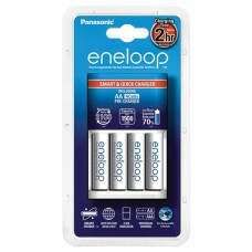 Зарядний пристрій Panasonic Smart-Quick + 4 шт. Eneloop AA 1900 mAh, (K-KJ55MCC40E)