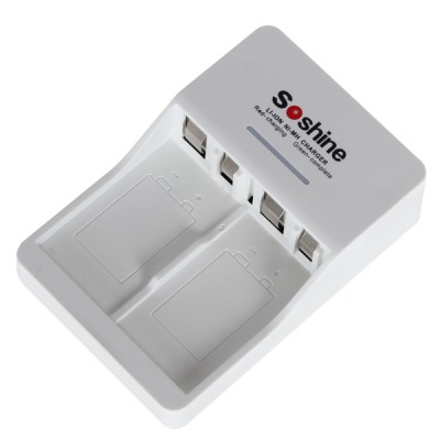 Зарядний пристрій Soshine SC-V1 (Fe) для КРОНА Ni-Mh / Ni-Cd / Li-ion / LiFePO4