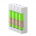 Зарядний пристрій Soshine Chocolate + 4шт. Акумулятори Soshine AA 3300mWh 1.5V Li-ion