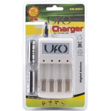 Зарядний пристрій UFO KN-8003 + 2хHR6 AA 2500 mAh NI-MH