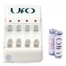 Зарядний пристрій UFO KN-8003 + 2хHR6 AA 2500 mAh NI-MH