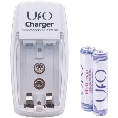 Зарядний пристрій UFO RP866 + 2 AAA 850 mAh