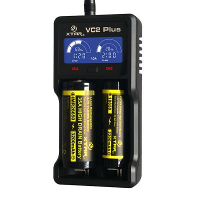 Зарядний пристрій Xtar VC2 Plus Master (з функцією Power Bank) для Li-Ion/Ni-Mh