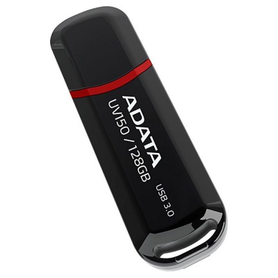 Флешка ADATA DashDrive UV150 128GB USB 3.0 Black