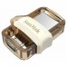 Флешка SanDisk 64GB USB 3.0 Ultra Dual Drive m3.0 OTG White-Gold