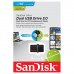 Флешка SanDisk 32GB USB 3.0 Ultra Dual Drive OTG Black