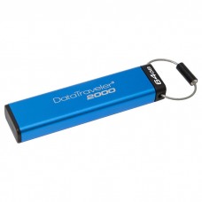 Флешка Kingston 64GB USB 3.0 DT 2000 Metal Security