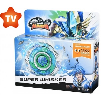 Дзига Auldey Infinity Nado Стандарт Super Whisker Небесний Вихор закрита упаковка