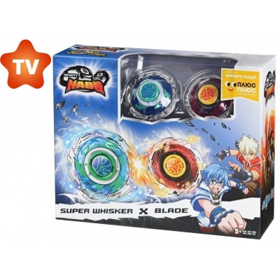 Дзига Auldey Infinity Nado Стандарт баттл Super Whisker & Blade Небесний Вихор + Клинок