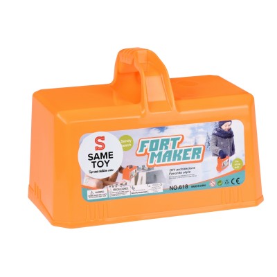 Ігровий набір Same Toy 2 в 1 Fort Maker помаранчевий 618Ut-2