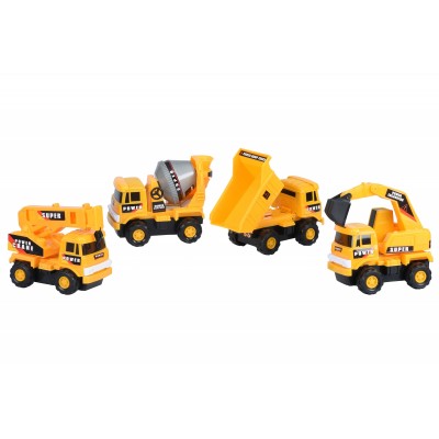 Машинка Same Toy Builder Набір (4 шт.) R1806Ut