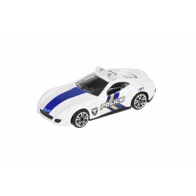 Машинка Same Toy Model Car Поліція біла SQ80992-But-1
