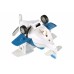 Літак металевий інерційний Same Toy Aircraft синій SY8013AUt-2