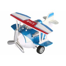 Літак металевий інерційний Same Toy Aircraft синій SY8013AUt-2