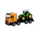 Машинка інерційна Same Toy Super Combination Тягач Жовтий з трактором 98-84Ut-2