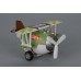 Літак металевий інерційний Same Toy Aircraft зелений зі світлом та музикою SY8015Ut-2