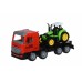 Машинка інерційна Same Toy Super Combination Тягач Червоний з трактором 98-84Ut-1