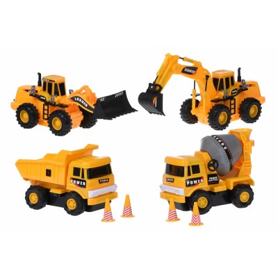 Набір машинок Same Toy Truck Series Будівельна техніка R1805Ut