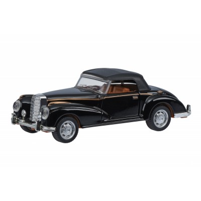 Автомобіль 1:36 Same Toy Vintage Car зі світлом та звуком чорний закритий кабріолет 601-3Ut-5