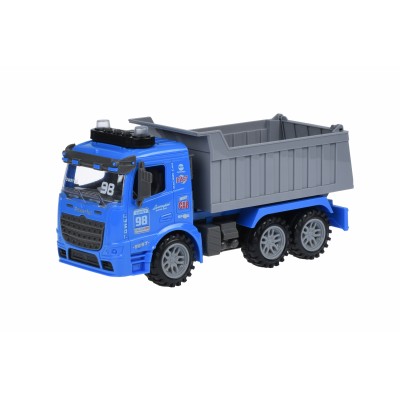 Машинка інерційна Same Toy Truck Самоскид синій зі світлом та звуком 98-614AUt-2