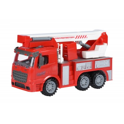 Машинка інерційна Same Toy Truck Пожежна машина з підйомним краном 98-617Ut